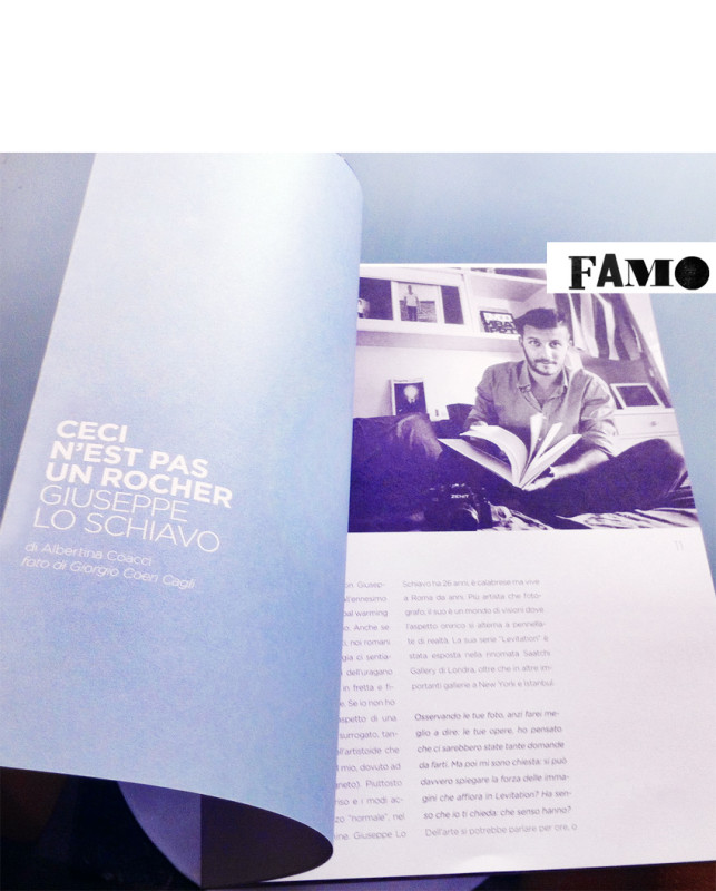 Giuseppe Lo Schiavo on Famo Magazine
