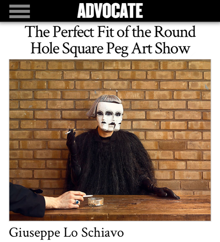 Round Hole Square PEG exhibition at the LA Art Show